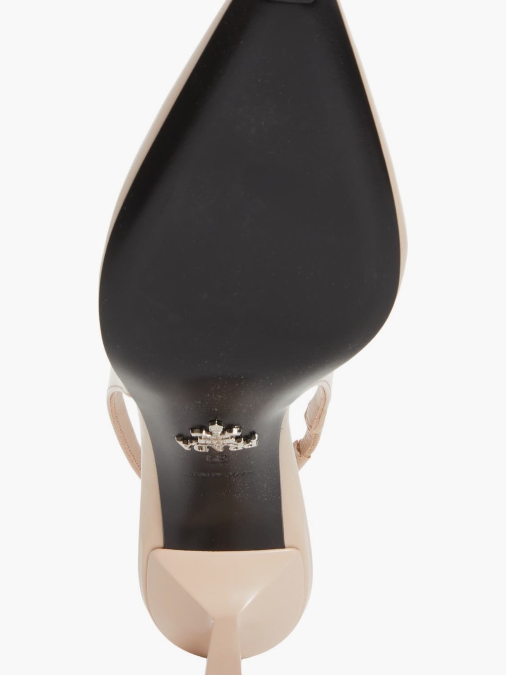 Prada Modellerie Pointed Toe Slingback Pump Size 38.5 - Picture 6 of 8